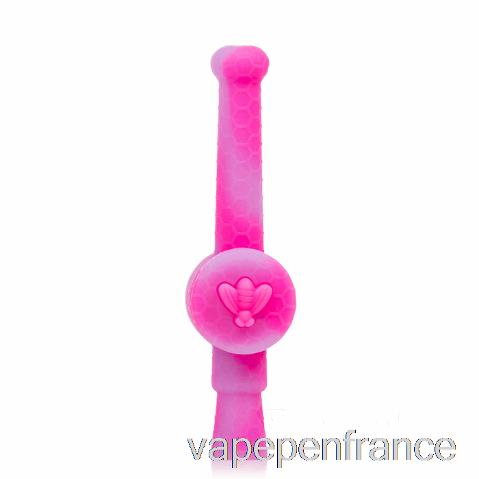 Stratus Reclaimer Honey Dipper Silicone Dab Straw Bubblegum (magenta / Violet) Stylo Vape
